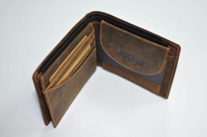 Usnjena denarnica Akah z motivom jelena - slika 3