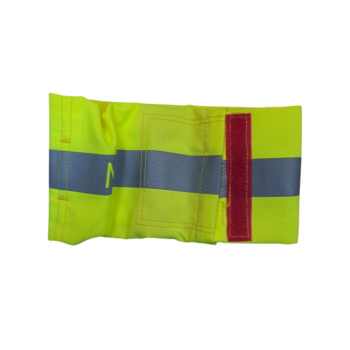 Signalna ovratnica (trak) za psa, 33 - 36 cm, guma - slika 2