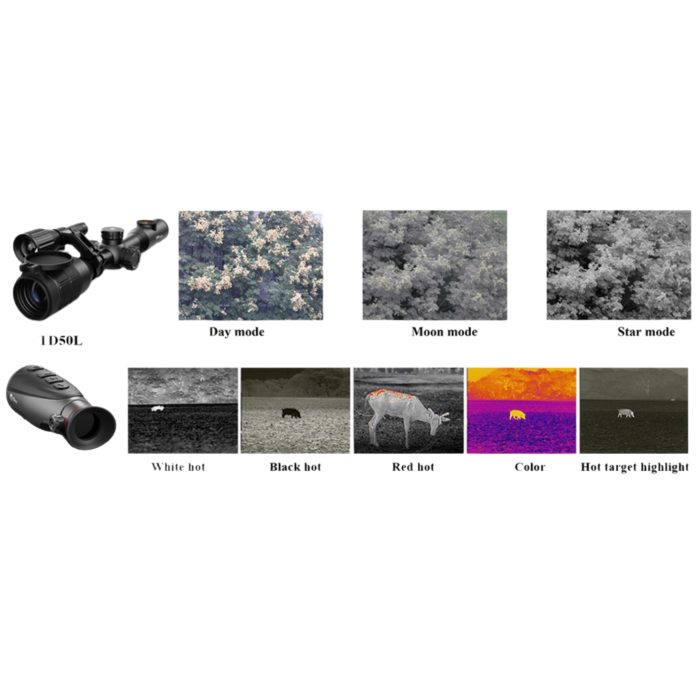 Set nočne optike Infiray Outdoor TD50L + AP13 - slika 7