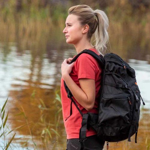 Nahrbtnik Pinewood Outdoor Life 35 l - črni - slika 4