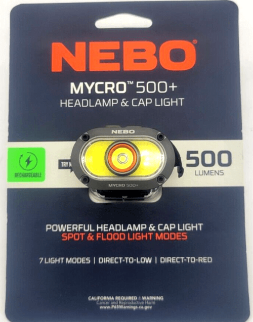 Naglavna svetilka Nebo Mycro 500+ - slika 3