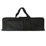 Etui za puško z žepi Jummy - 90 cm, črn