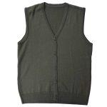 Moški brezrokavnik EnaTri - V ovratnik, z gumbi