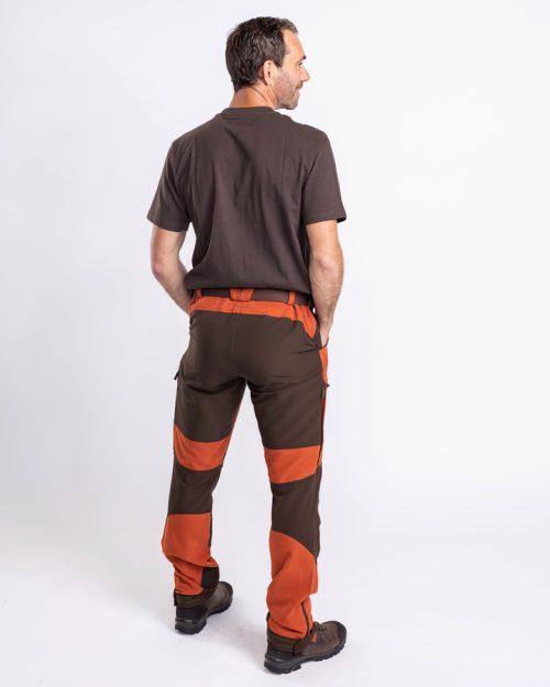 Moška majica Pinewood Red Deer - rjava - slika 4