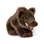 Plišasta žival - divji prašič, 25 cm