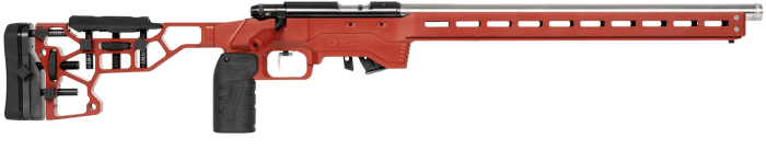 Repetirna puška z risano cevjo Anschütz 1710 APR Crimson RED - 22LR - slika 2