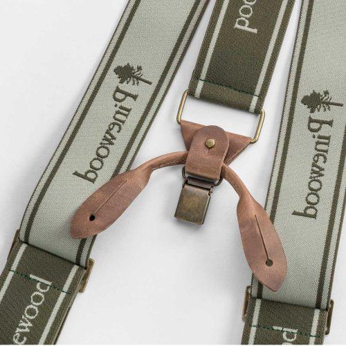 Naramnice Pinewood Logo 2.0 - temno olivne - slika 2