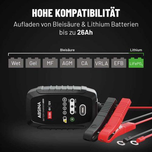 Polnilec Absina za akumulator 6V in 12V - slika 2