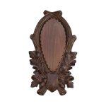 Deska za trofejo - srnjak, rezljana, 18x9cm