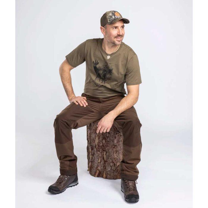 Moška majica Pinewood Roe Deer - slika 2