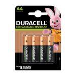 Baterija Duracell D2500AA4B 1,2V/2,5Ah - polnilna