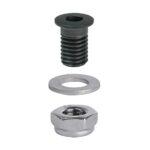 Vstavek za jermenico Halder 6 mm- stranska montaža