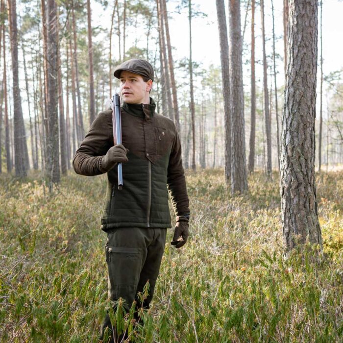 Moške hlače Pinewood Caribou Hunt - zelene - slika 3