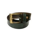 Pas za hlače SLD - 3 cm, zelen, prazna zaponka