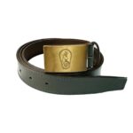 Pas za hlače SLD - 3 cm, zelen, polna zaponka