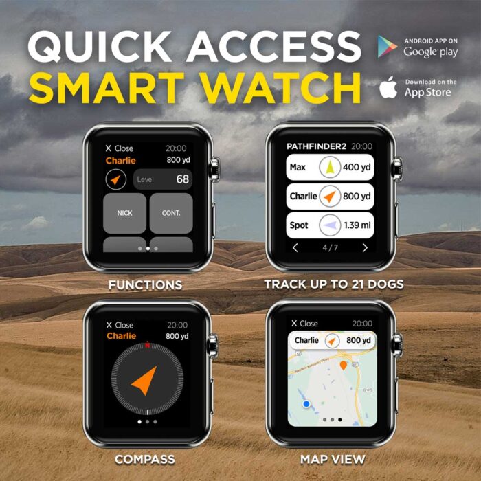 Sledilna naprava in električna ovratnica Dogtra Pathfinder 2 - set - slika 6