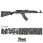 AK-47 Rifle Skin (Proveil Reaper Black)