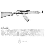 AK-47 Rifle Skin (Kryptek Yeti)
