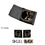 AR-10 Mag Skin (Skull Black)