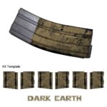 AR-15 Mag Skin - 3 Pack (Battleworn Dark Earth)