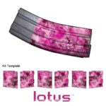 AR-15 Mag Skin - 3 Pack (StalkLand Lotus)