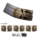 AR-15 Mag Skin - 3 Pack (Skull Tan)