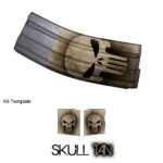 AR-15 Mag Skin (Skull Tan)
