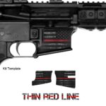 Magwell Skin (Thin Red Line)