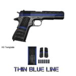 Pistol Accent Skin (1911 / Thin Blue Line)