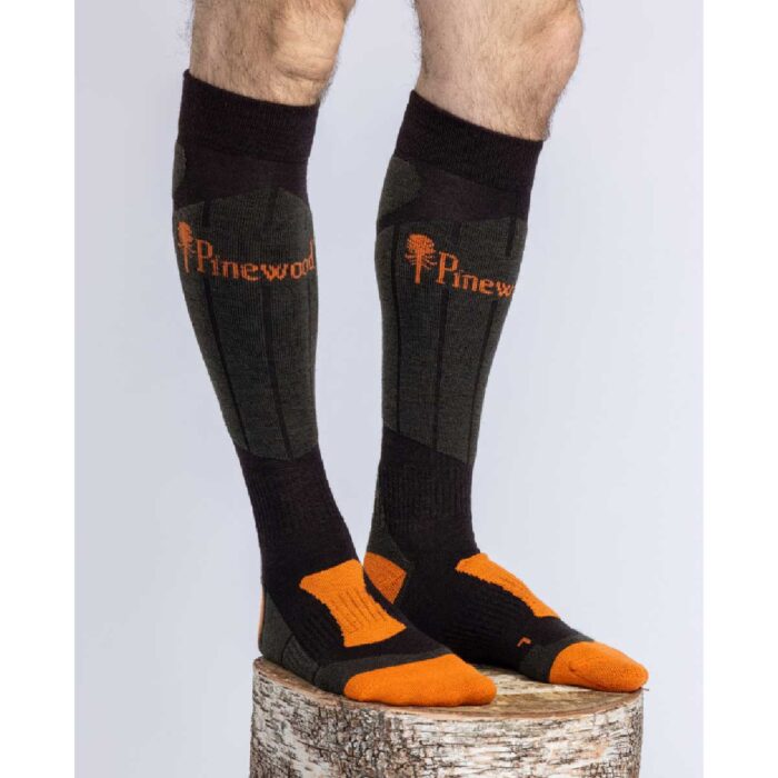 Nogavice Pinewood Technical Long Wool Sock - slika 2