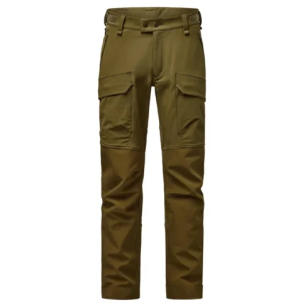 Hlače Pinewood Furudal Hunters Stretch prikazane ood spredaj.