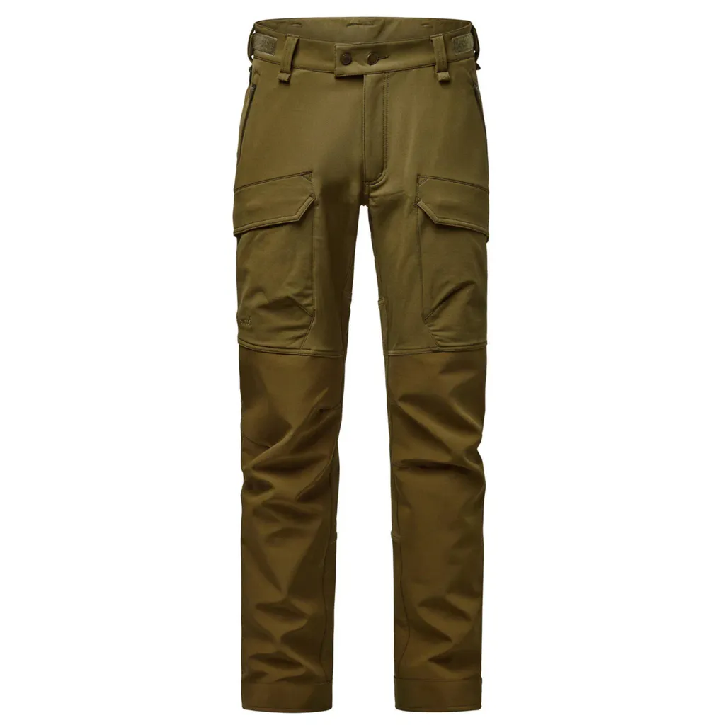 Hlače Pinewood Furudal Hunters Stretch prikazane ood spredaj.