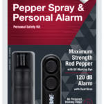 Sabre RED - Black Hardcase + Black Personal Alarm - 15g